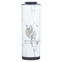 Ice Shaker 20 Oz Stainless Steel Skinny Tumbler