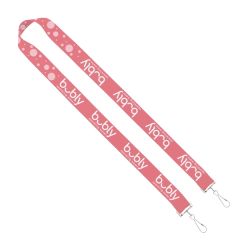 Import Rush 1 Inch Dye-Sublimated Sewn 2-Ended Lanyard
