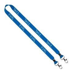 Import Rush 3/4 Inch Polyester 2-Ended Lanyard With Crimps