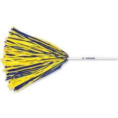 Imprinted Vinyl Pom With 10 Inch Straw Handle