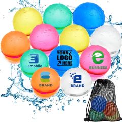In Stock Custom Silicone Reusable Water Bomb Balloons