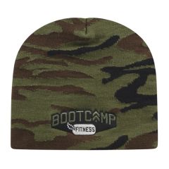 Woodland Camo Knit Beanie