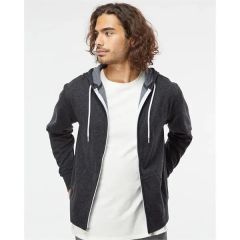 Independent Trading Co. Unisex Lightweight Full-Zip Hoode