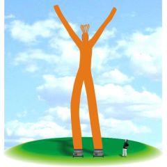 Inflatable 60 Ft Tall Fly Guy Tube Air Dancer