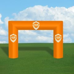 Inflatable Balloon Arch - Square W/ Painted Logo
