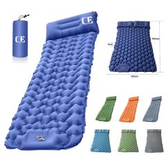 Inflatable Sleeping Mat With Portable Pouch