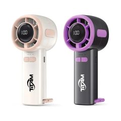 Intelligent Digital Display 100 Speed Handheld Fan