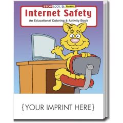 Internet Safety Coloring And Activity Book