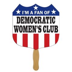 Interstate Sign Hand Fan Full Color