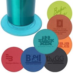 Iposh PU Leather Coaster
