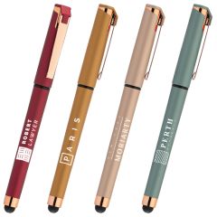 Islander Softy Metallic Designer Gel Pen W/ Stylus