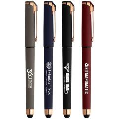Islander Softy Rose Gold Gel Pen W/ Stylus