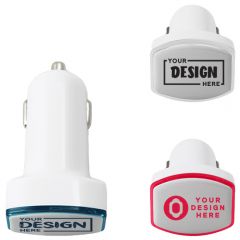 Itasca Dual Smart Car Charger - Simports