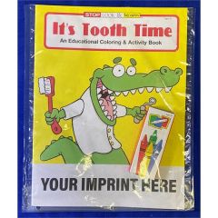 It's Tooth Time Coloring And Activity Book Fun Pack