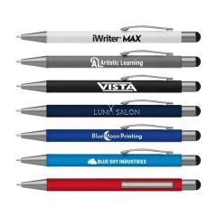 Iwriter Max - Stylus & Rubberized Metal Hybrid Ink Gel Pen
