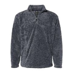 J. America Unisex Boundary Shag Frosty Sherpa Quarter-Zip