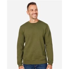 J. America Unisex Premium Fleece Crewneck Sweatshirt