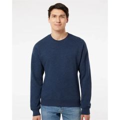 J. America Unisex Triblend Fleece Crewneck Sweatshirt