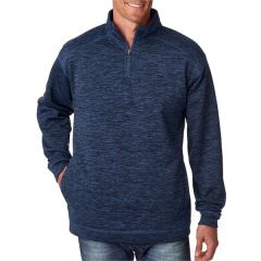J America Adult Cosmic Poly Fleece Quarter-Zip
