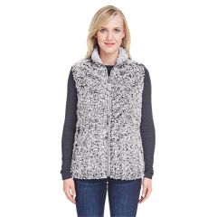 J America Ladies' Epic Sherpa Vest