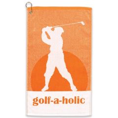 Jacquard Golf Towel 16 Inch X 36 Inch