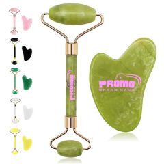 Jade Roller Facial Gua Sha Tool Set Scraping Massage Kit
