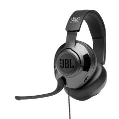 Jbl Quantum 300 Wired Over-Ear Gaming Headset W/ Flip Up Mic