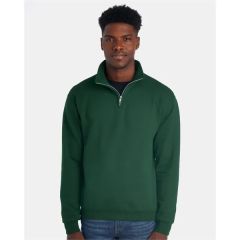 Jerzees Unisex Nublend Cadet Collar Quarter-Zip Sweatshirt