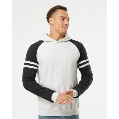Jerzees Unisex Nublend Varsity Colorblocked Raglan Hoode
