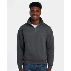 Jerzees Unisex Super Sweats Nublend Quarter-Zip Cadet Co