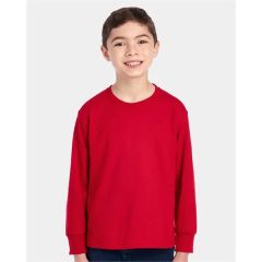 Jerzees Youth Dri-Power Long Sleeve 50/50 T-Shirt