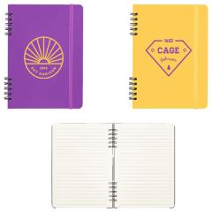 Jora Spiral Bound Notebook - A5 - Full-Color Inkjet