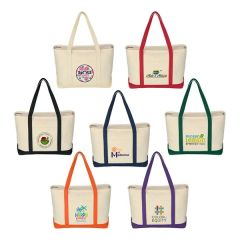 Jornikolor Large 24 Oz Starboard Recycled Cotton Canvas Tote