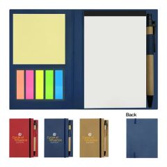 Journal W/Sticky Notes and Flags & Pen