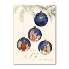 Joyous Watercolor Religious Card