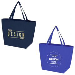 Julian - Non-Woven Shopping Tote Bag - Metallic Imprint