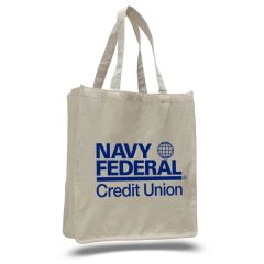 Jumbo Canvas Shopper - Natural