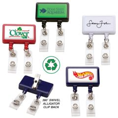 Jumbo Dual Strap Badge Reel