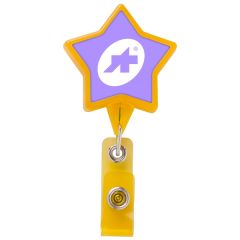 Jumbo Star Retractable Badge Reel