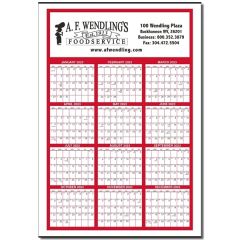 Jumbo Yearly View Wall Calendar-27 Inch X 39 Inch