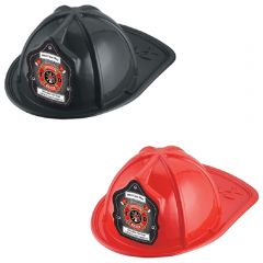 Junior Firefighter Hat With Maltese Cross & American Flags