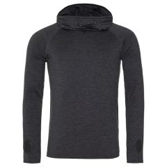 Just Hoods By Awdis Men's Cool Cowl-Neck Long-Sleeve T-Shirt