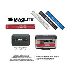 K3a Maglite Solitaire 1aaa, Laser Engraved