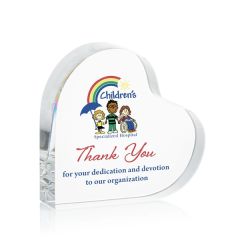 Kashmir Heart Vividprint Paperweight