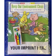 Keep Our Environment Clean Coloring Book Fun Pack