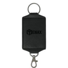 Kenneth Cole Leather Keychain Luggage Tag
