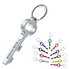 Key Shape Bottle Opener Keychain