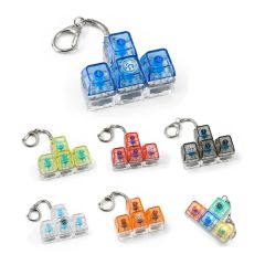 Keyboard Fidget Toy With Keychain
