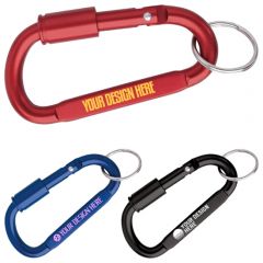 Keyring Carabiner With Lock