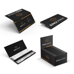 King Size Rolling Papers With Tips - Full Custom